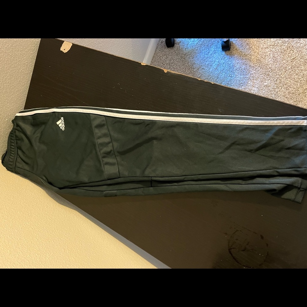 Grey adidas sweats